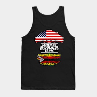 American Grown With Zimbabwean Roots - Gift for Zimbabwean From Zimbabwe Tank Top